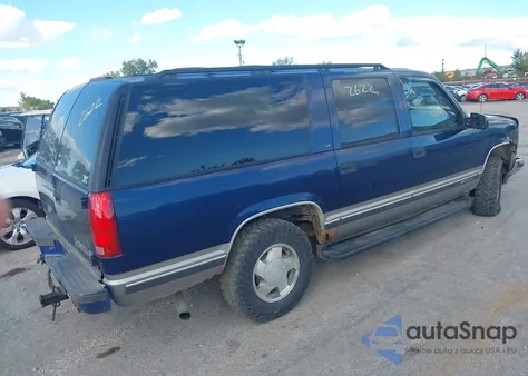 1999 Chevrolet Suburban 1500 Lt from USA, damaged, VIN 1GNFK16R5XJ363132